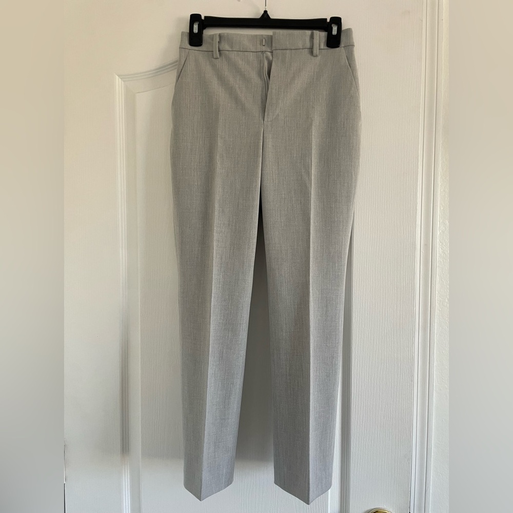 Uniqlo Smart Ankle Pants - light gray, size small
